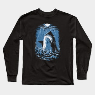 Ruler of the Depths, Shark Long Sleeve T-Shirt